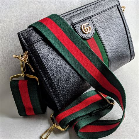 gucci backpack green and red straps|gucci leather backpack purse.